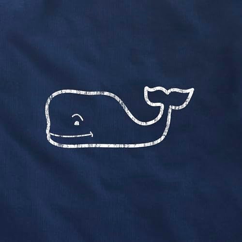 vineyard vines Girls' Vintage Whale Long-Sleeve Pocket Tee Blue Blazer - Image 3