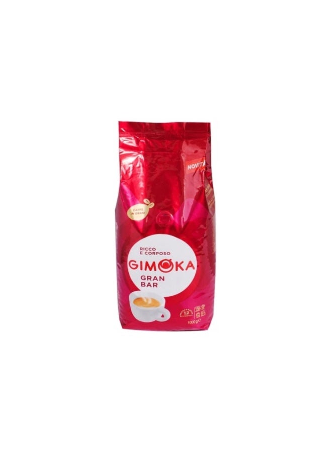 Gimoka Gran Bar Coffee Beans 1kg | Authentic Italian Taste - Image 1