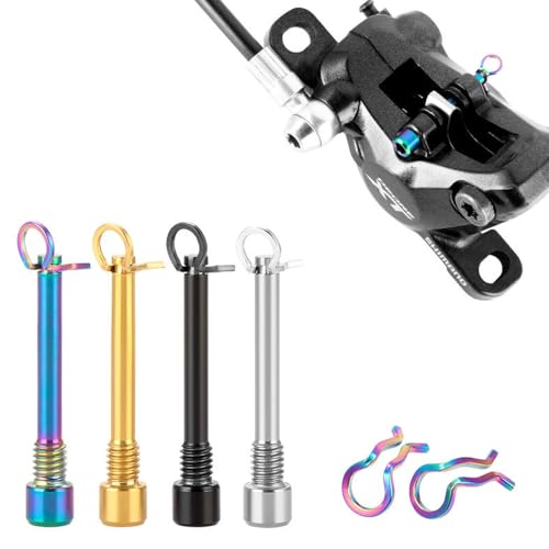 Karlak Hydrlic Disc Brake Pad Bolts TiAlloy Fixing Pin Inserts Caliper Screws Retainer Pin Circlip Bike Accessories - Image 5
