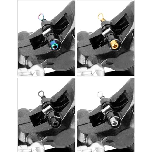 Karlak Hydrlic Disc Brake Pad Bolts TiAlloy Fixing Pin Inserts Caliper Screws Retainer Pin Circlip Bike Accessories - Image 3