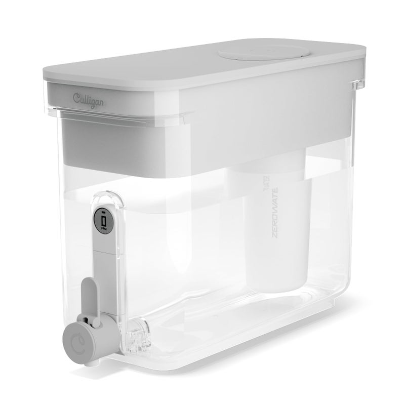Culligan with ZeroWater Technology 32Cup Water Filter Dispenser Includes 5Stage Advanced Water Filter Certified to Reduce Lead Total PFAS Forever Chemicals Mercury Fluoride and Chlorine - Image 2
