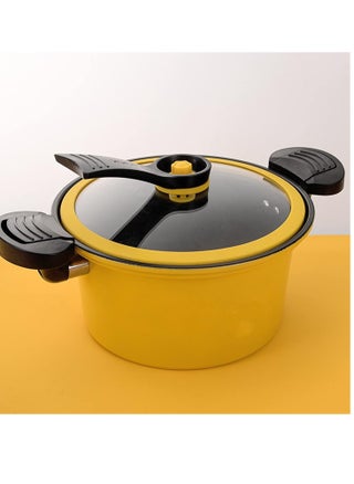 3.5Liters Multifunctional small pressure cooker non-stick quick soup MEDIUM Size 22 Cm -3.5Liters Multicolour - pzsku/Z74F0F58DFF1D744CEA15Z/45/1749916233/d0ba9d58-0746-4a14-9dfc-70bfcda8e9e9