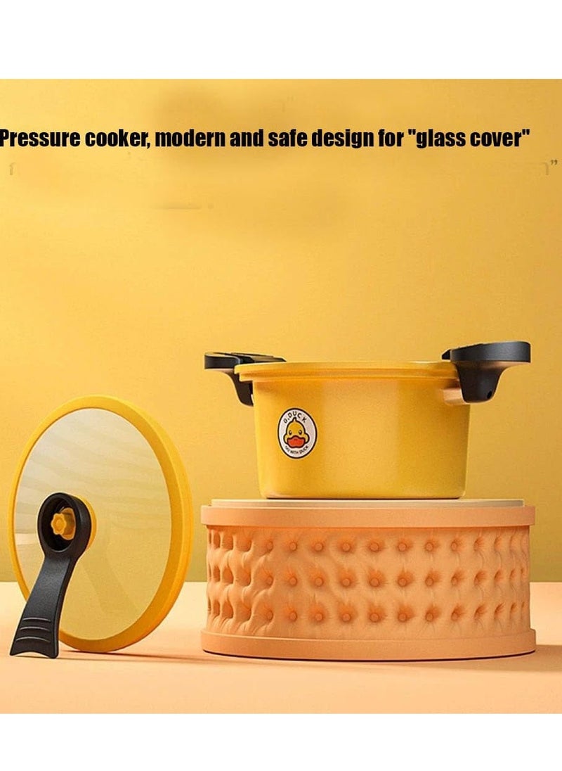 3.5Liters Multifunctional small pressure cooker non-stick quick soup MEDIUM Size 22 Cm -3.5Liters Multicolour