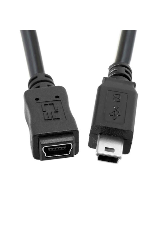 CANIPHA CableUSB 2.0 Mini USB 5Pin Male to 5Pin Female Extension Cable Hi Speed for Data Power 50cm - Image 4