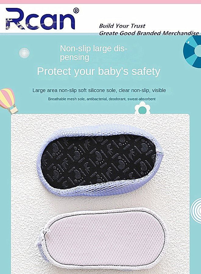 Rcan Baby Mesh Lightweight Cartoon Toddler Shoes for Children Nonslip Sof Soft Bottom Floor Socks Summer Suitable for Kindergarten Indoor And Outdoor - Image 4