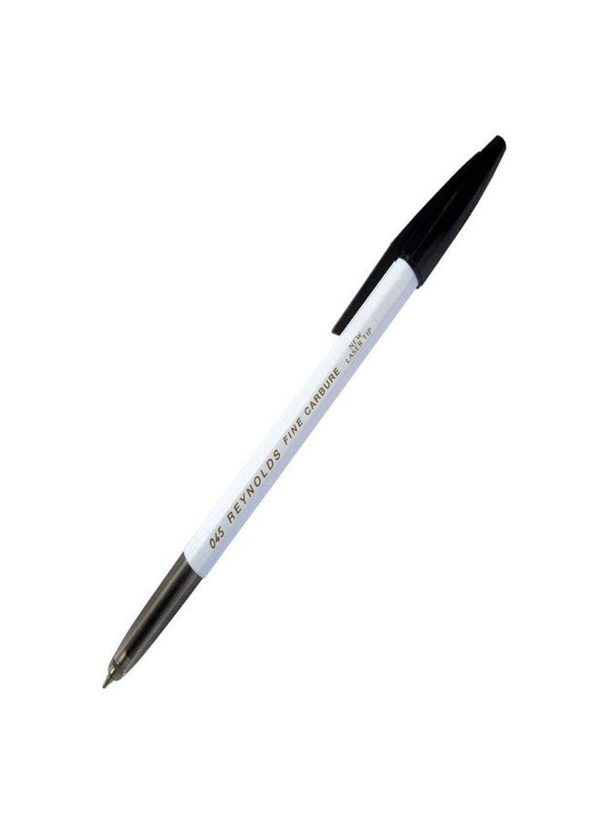 Reynolds 045 Fine Carbure Ballpen(Black) Pack of 30 - Image 1