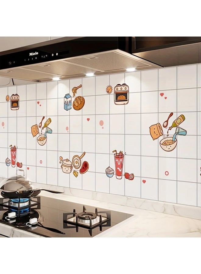 Zeemey 1 Roll, Aluminum Foil Metal Marble Wallpaper, Kitchen Oil-Proof Sticker, Heat-Resistant Wallpaper, Kitchen Bathroom Wall Decal(60*500CM) - Image 5