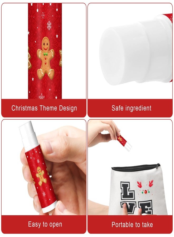 Sosation Holiday Christmas Lip Balm Bulk Jasmine Flavored Christmas Gifts Stuffer Moisturizing Lip Balms Stocking Gift, Lip Care, Christmas Party Supplies(40 Pcs - Image 3