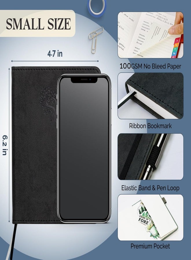 دفتر كلمات المرور (أسود، 4.7 بوصة × 6.2 بوصة) - Image 5