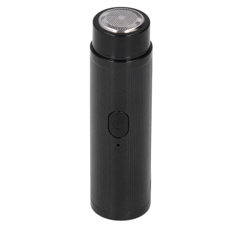 Mini Electric Shaver Portable Rechargeable Quiet Work Low Noise 3.7V 2W Easy Use for Travel Home MenBlack - Image 3