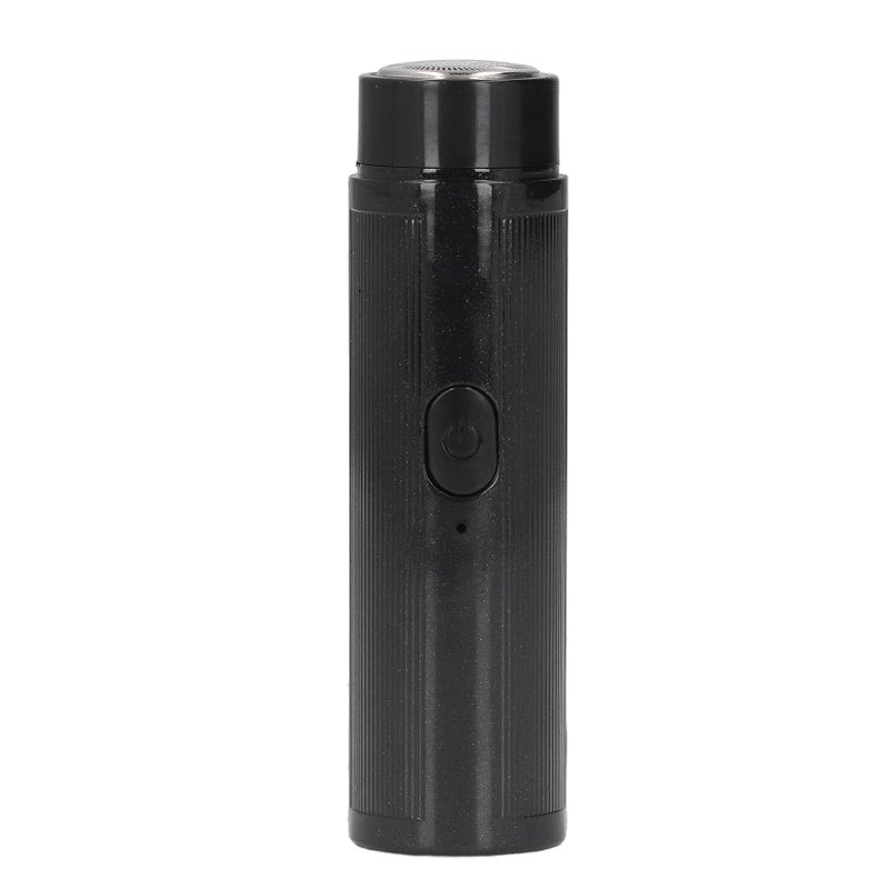Mini Electric Shaver Portable Rechargeable Quiet Work Low Noise 3.7V 2W Easy Use for Travel Home MenBlack - Image 2