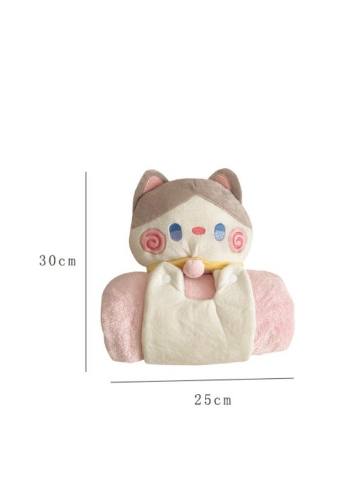Pillow And Blanket Can Be Used For Both Car And Sofa Cushions, Suitable For Travel, Airplanes, Trains, Beds, Offices, And Rest  - Image 4