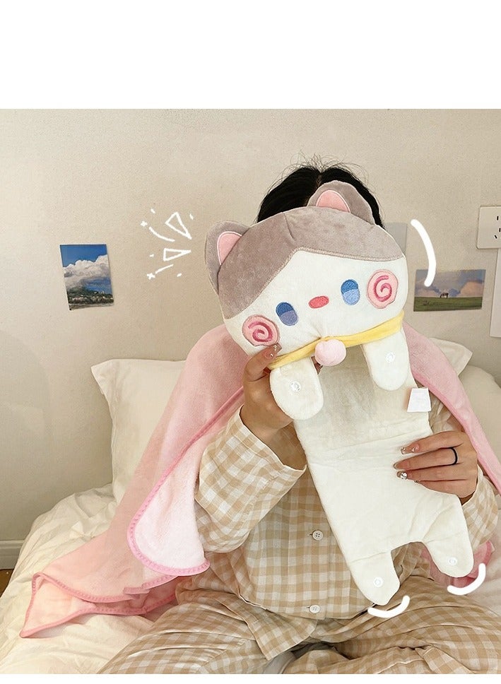 Pillow And Blanket Can Be Used For Both Car And Sofa Cushions, Suitable For Travel, Airplanes, Trains, Beds, Offices, And Rest  - Image 3