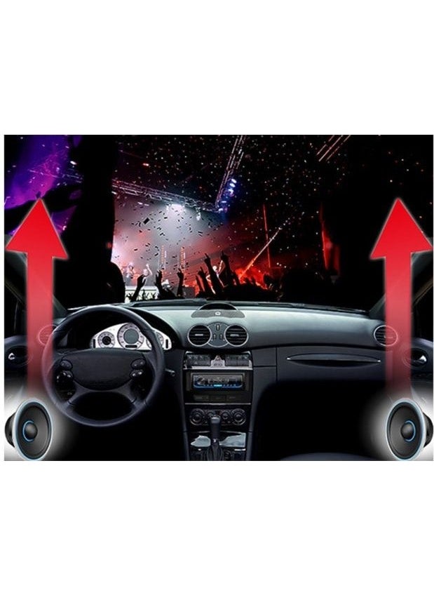 JVC KD-X351BT يو إس بي أ aux بلوتوث 2 مكبر صوت 13 نطاق إي كيو K2  - Image 4