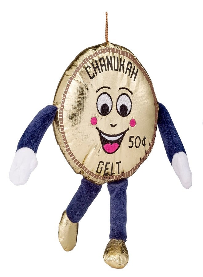 Rite Lite Plush Chanukah Gelt Coin Plush Toy - Perfect Chanukah Gift for Kids Hanukkah Party Favors - Image 2