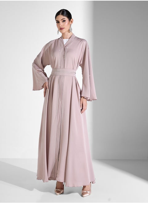 Abaya With Embellishment & Sheila