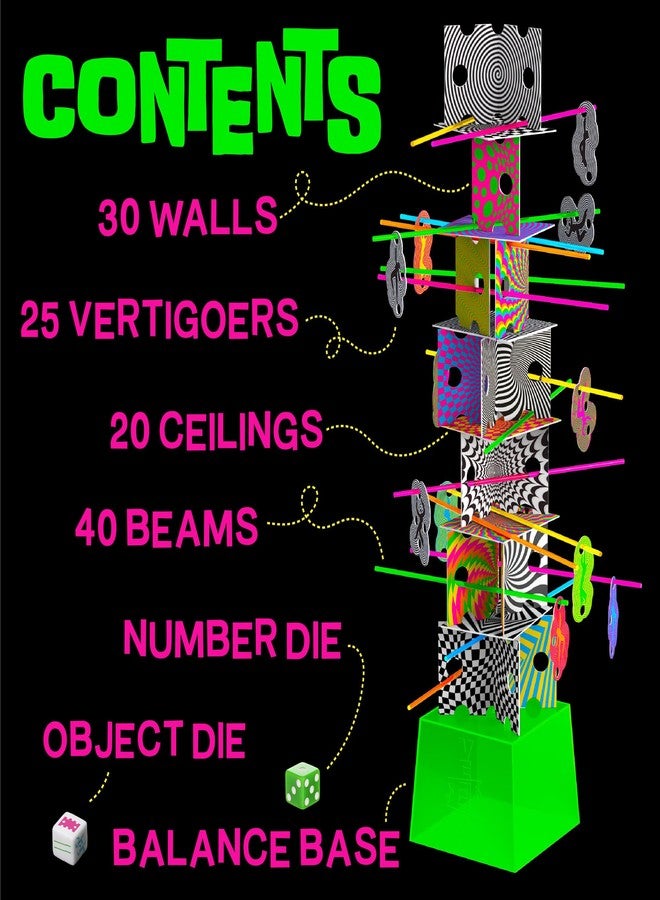 مايندوير لعبة MindWare Vertigo - تحدي عائلي مثير يجمع بين التشويق والاستراتيجية مع عوارض التوازن، وشخصيات الدوار، وجولات معارك مفاجئة - للأعمار من 6 سنوات فما فوق، لاعبين أو أكثر - Image 3