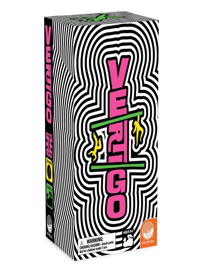 مايندوير لعبة MindWare Vertigo - تحدي عائلي مثير يجمع بين التشويق والاستراتيجية مع عوارض التوازن، وشخصيات الدوار، وجولات معارك مفاجئة - للأعمار من 6 سنوات فما فوق، لاعبين أو أكثر - Image 1