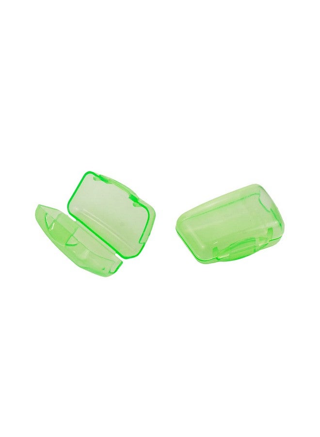 Dahszhi 50Pcs Toothbrush Cap Covers Toothbrush Head Protector Case for Travel or Home,Green - Image 3