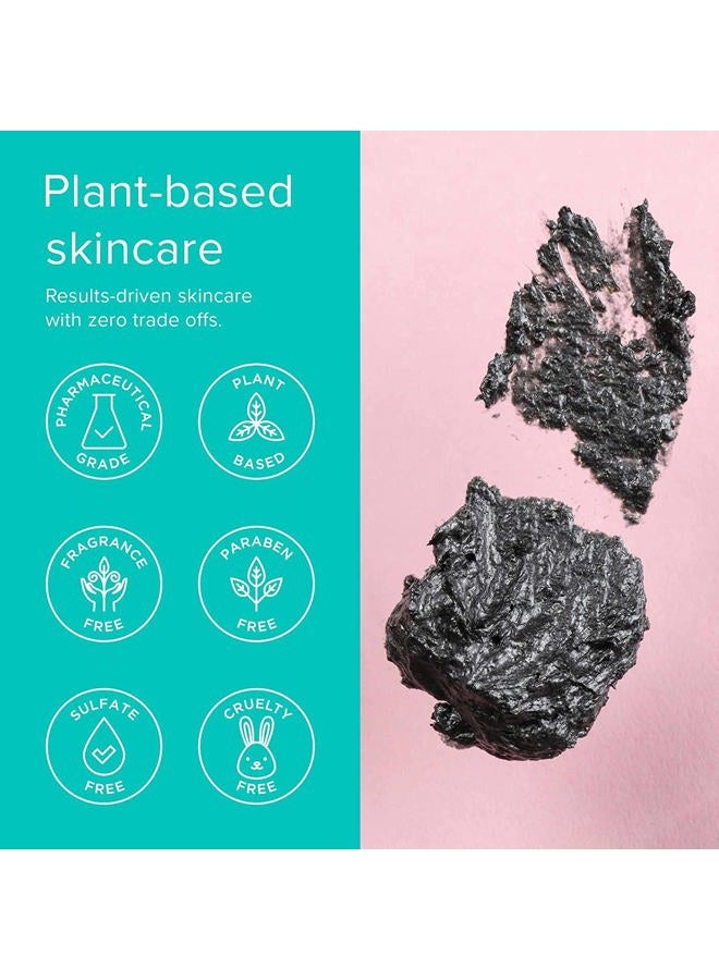 ClarityRx Down + Dirty Detoxifying Charcoal MicroExfoliant, Plant Based Exfoliating Scrub for Oily Skin, Paraben Free, Natural Skin Care (1.7 oz) - Image 5