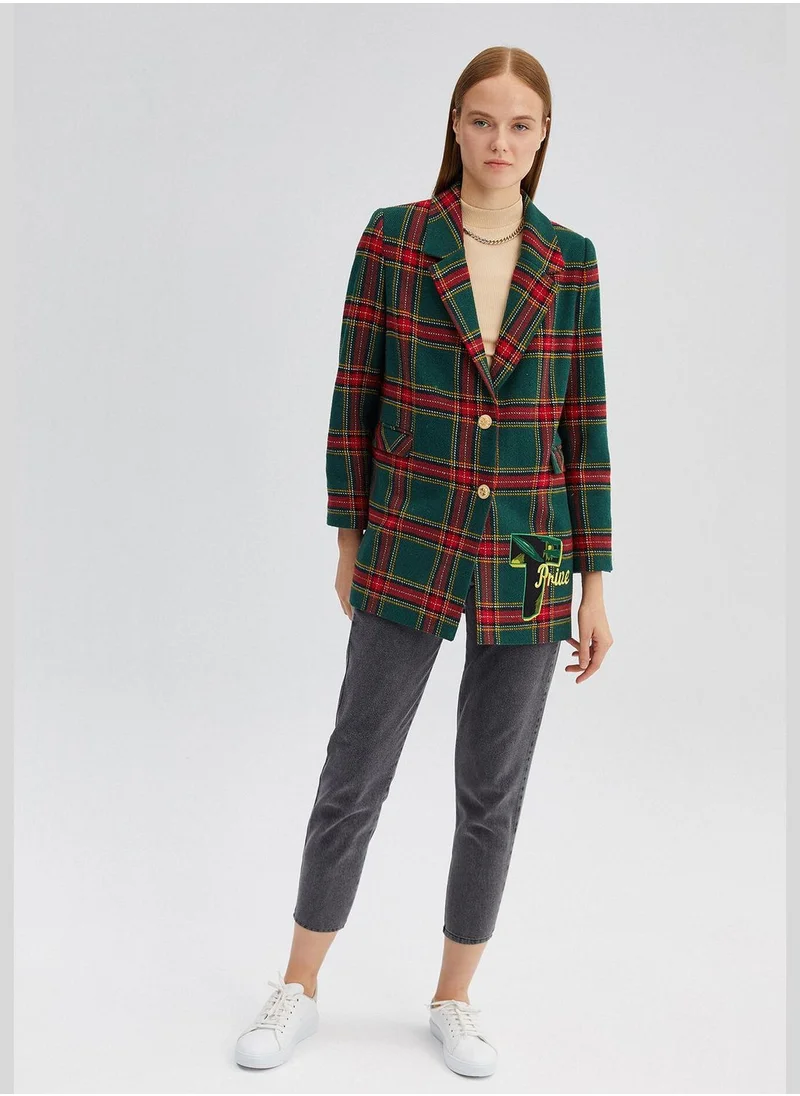 Touche PLAID BLAZER JACKET