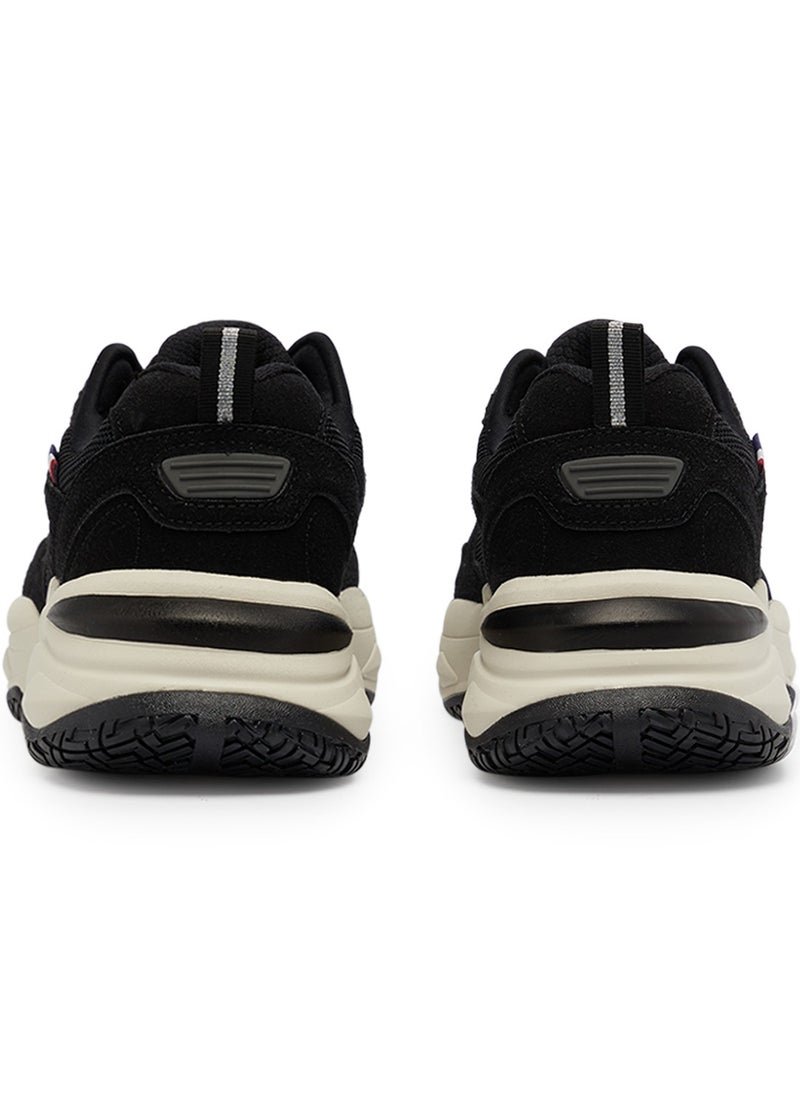U.S. Polo Assn. - Men's Black Low-Top Sneakers - Lightweight Lace-Up Design, Comfortable for Everyday Outfits - Image 1