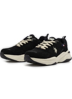U.S. Polo Assn. Men's Black Low-Top Sneakers - Lightweight Lace-Up Design, Comfortable for Everyday Outfits  - Image 2