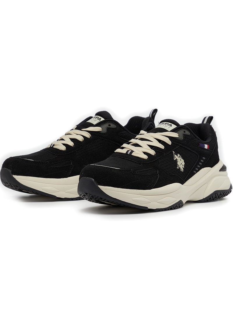 U.S. Polo Assn. - Men's Black Low-Top Sneakers - Lightweight Lace-Up Design, Comfortable for Everyday Outfits - Image 1