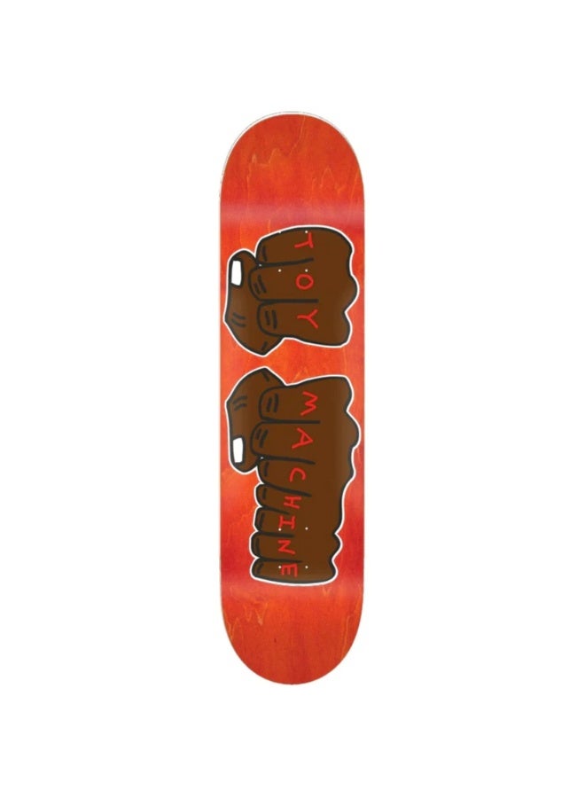 Toy Machine Fists 8.0" x 31.77" Skateboard Deck