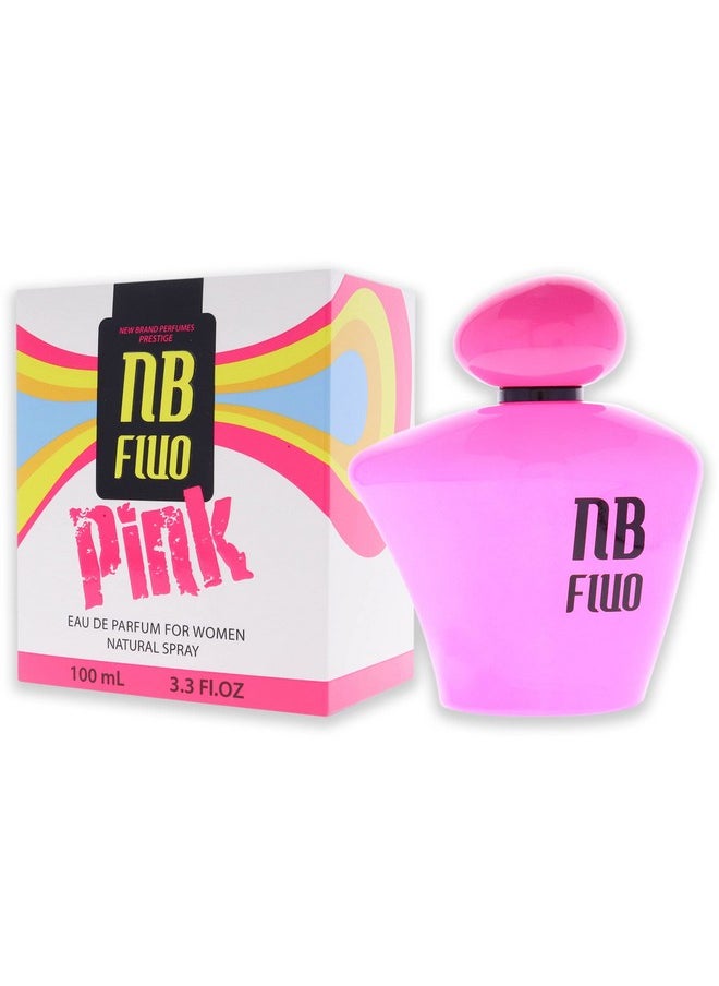 NEW BRAND New Brand Fluo Pink EDP Spray Women 3.3 oz  - Image 4