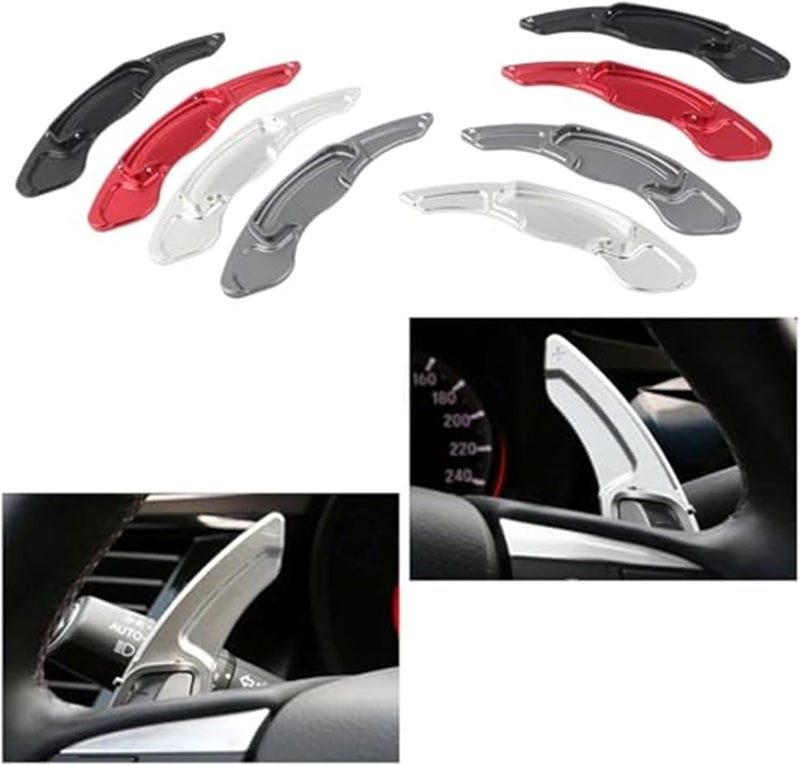 QASULER Steering Wheel Shift Paddle Extension Shifter - Image 4