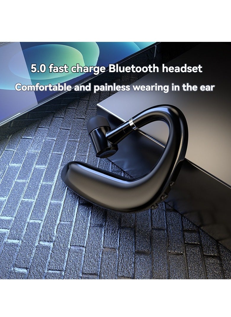 Wireless bluetooth single ear sports headset business single ear bluetooth headset