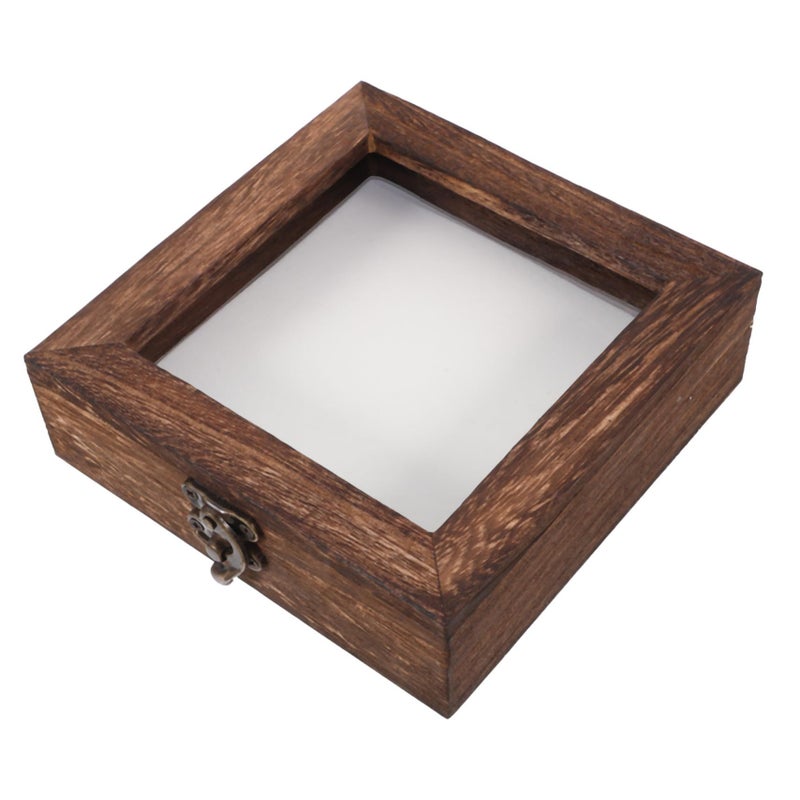 Wood Shadow Box Display Case Large Butterfly Insect Frame for Glass Wall Mount Collection - Image 2