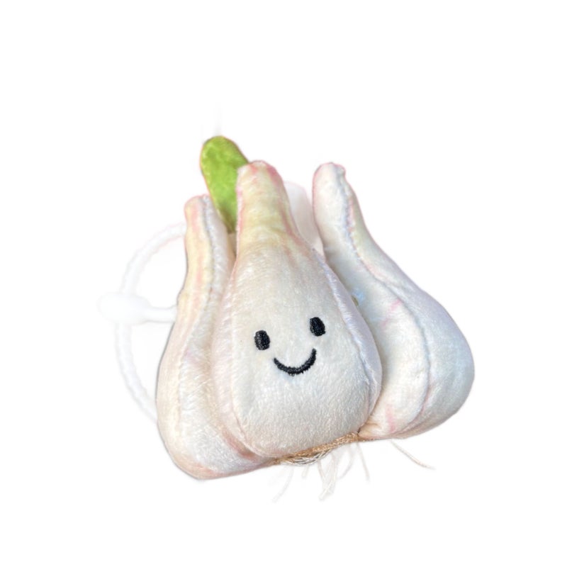 Cartoon Cute Garlic Plush Toy Keychain Pendant Gift - Image 5