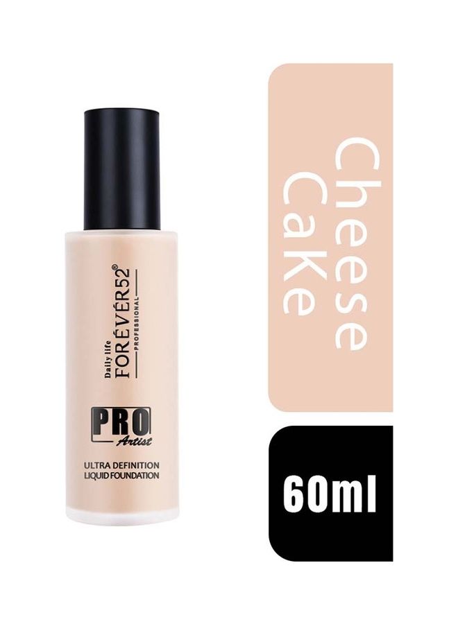 FOREVER52 Pro Artist Ultra Definition Liquid Foundation Cheese Cake - Image 2