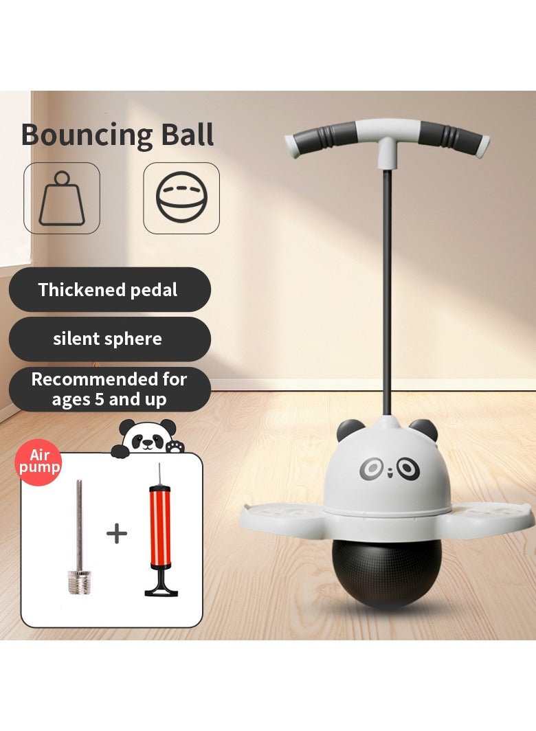 EXCLIFE [Summer gift] High elasticity panda children's bouncing ball | - SASO toy certification - Image 5