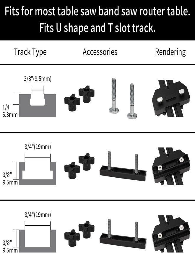DEEFIINE Thin Rip Jig Table Saw Jig Guide for Making Repetitive Narrow Thin Strip Cuts Woodworking Tools Fast Thin Ripping Guide - Image 2