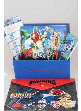 Disney SPECIALLY BOXED LICENSED SONIC STATIONERY SET  - Image 1