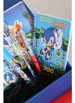 Disney SPECIALLY BOXED LICENSED SONIC STATIONERY SET  - Image 2