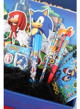 Disney SPECIALLY BOXED LICENSED SONIC STATIONERY SET  - Image 5