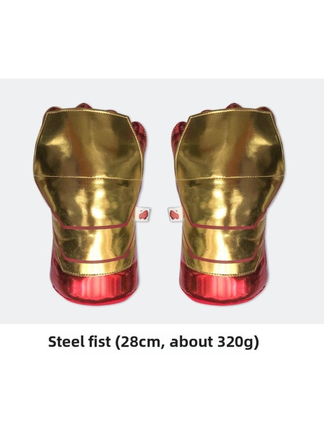 Boxing Gloves Green Fist Zong Ba Boxer Spider Fist Great Xia Fist Zong Ke Gloves Toy Outlet-Color:Steel Fist-Height:Buy Even Pairs (single Price)  - Image 1