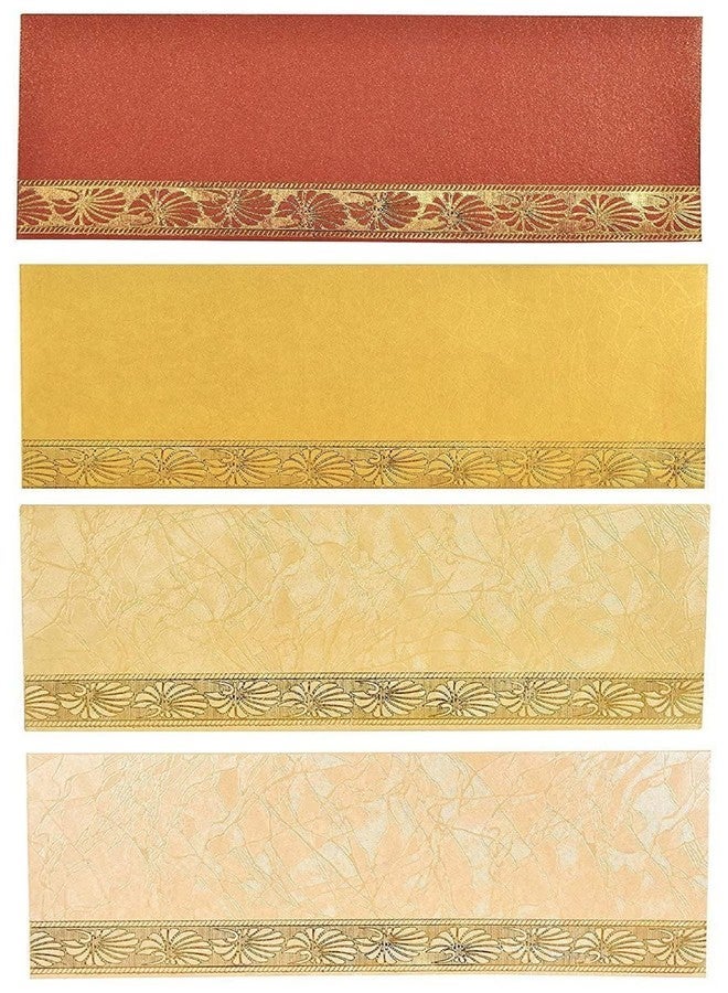 Peeplvalue مجموعة أظرف نقود متعددة الألوان من Peeplvalue بتصميم زهور، 75 قطعة، مناسبة للهدايا والخطوبة وأي مناسبة أخرى. مصنوعة من ورق مقوى، مقاس 7.4 × 3.8 بوصة. - Image 3