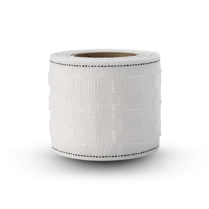 Realm White Pencil Pleat Curtain Header Tape Detachable Curtain Sizes 25mm 1 Inch 50mm 2 Inch 75mm 3 Inch 75mm  3 Inch  10 Metres