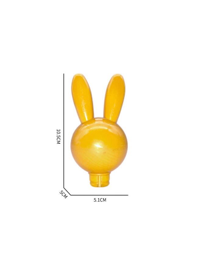 PVC Bottle Skin Care Bottle Dropper Bottle Suit Cosmetic Bottle Ornaments Cosmetic Cosmetic Package Material Available 75ml Bottle-Color:Doll Accessories Pvc Irregular  - Image 1