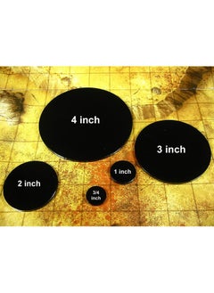 LITKO LITKO Model Display Base | 2 Inch Circular | 2 Inch Round | 51mm | 5 Pack | RPG Large Figure Size  - Image 3