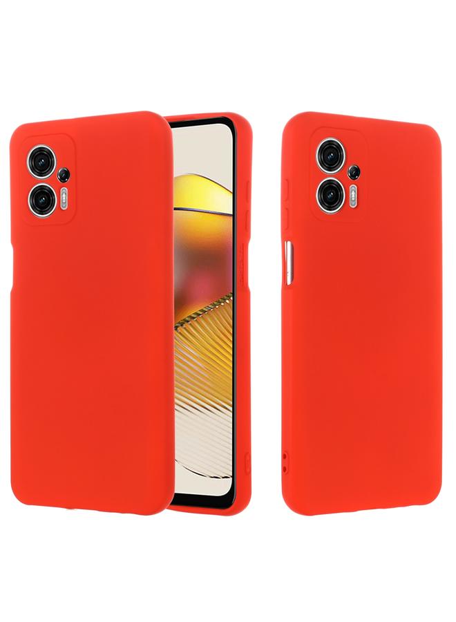 اس-توب جراب لهاتف Motorola Moto G13 / G23، جراب هاتف مقاوم للصدمات من السيليكون السائل بلون نقي - Image 2