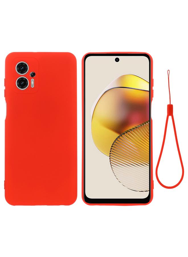 اس-توب جراب لهاتف Motorola Moto G13 / G23، جراب هاتف مقاوم للصدمات من السيليكون السائل بلون نقي - Image 1