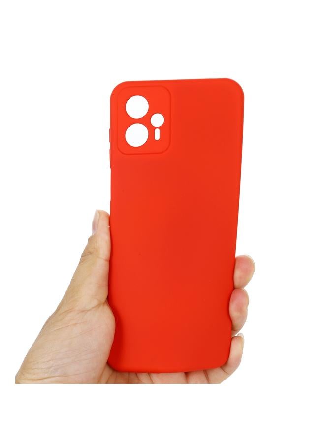 اس-توب جراب لهاتف Motorola Moto G13 / G23، جراب هاتف مقاوم للصدمات من السيليكون السائل بلون نقي - Image 3