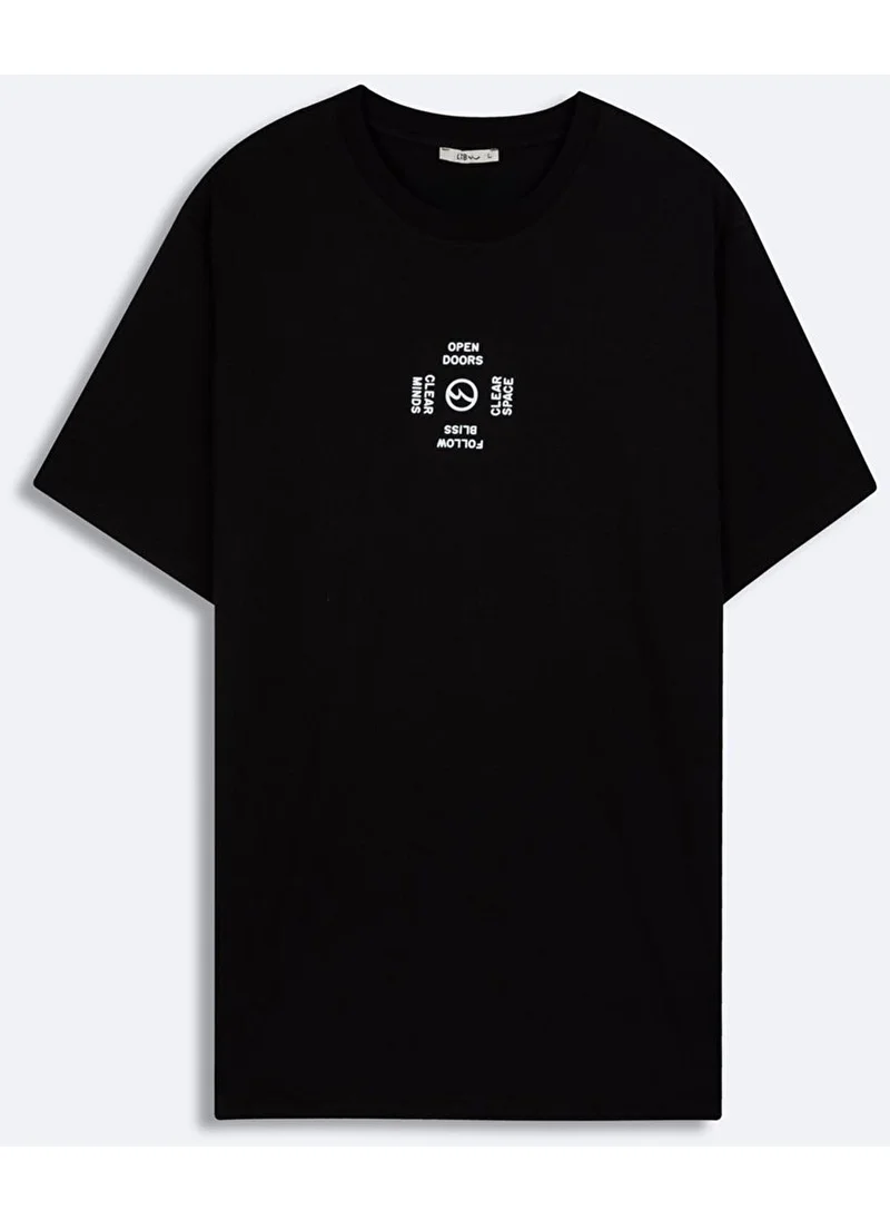 إل تي بي Black T-Shirt