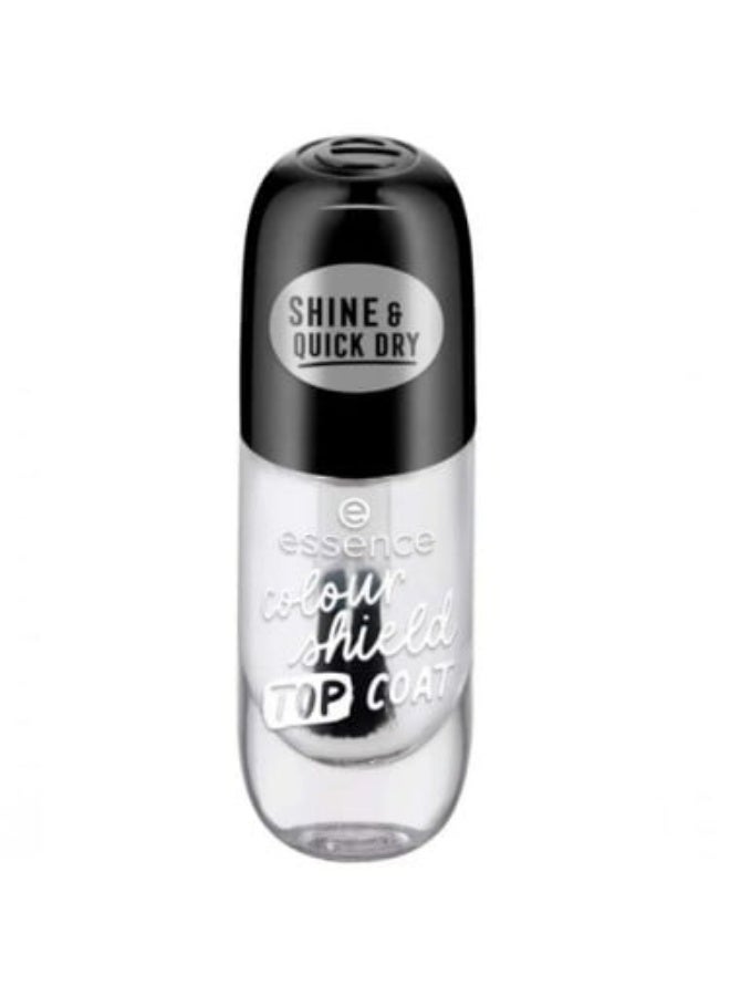 Colour Shield Glossy Top Coat Quick Dry 8ml